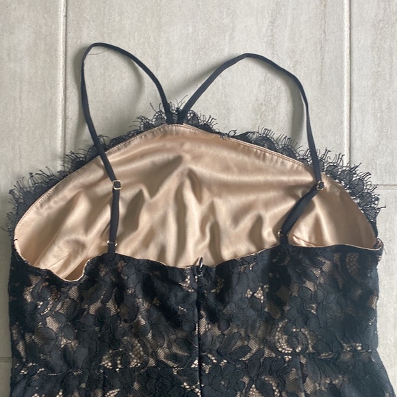 Lulus Black Lace Dress Size Large - Picture 7 of 8